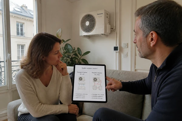 Pompe à chaleur air-air vs air-eau : laquelle choisir pour votre maison ?